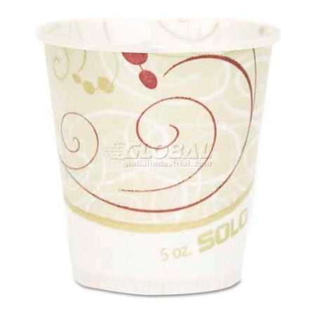 Solo SOLO Paper Water Cups, Waxed, 5 oz., 30 Bags of 100/Carton R53SYM
